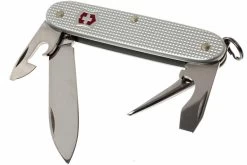 Victorinox Pioneer Alox Silver 0.8201.26 Navaja Suiza -Tienda Barata Cuchillos 5V0 8201 26 01 victorinox pioneer alox silver 5v0 8201 26 d1