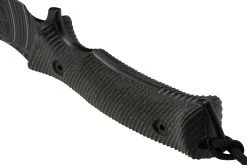 ANV Knives M311 SPELTER DLC Topo Elmax, Black Micarta Handle, Black Kydex Sheath, Cuchillo De Supervivencia -Tienda Barata Cuchillos ANVM311 004 04 anv