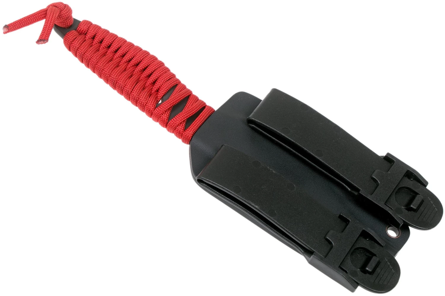 ANV P100 Sleipner, Cerakote, Red Paracord, ANVP100-019, Black Kydex Sheath, Cuchillo De Cuello 8 ANV P100 Sleipner, Cerakote, Red Paracord, ANVP100-019, Black Kydex Sheath, Cuchillo De Cuello - Imagen 6