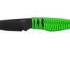 ANV Knives P100 Sleipner Cerakote, Neon Green Paracord, P100-043, Black Kydex Sheath, Cuchillo De Cuello -Tienda Barata Cuchillos ANVP100 043 01 anv