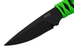 ANV Knives P100 Sleipner Cerakote, Neon Green Paracord, P100-043, Black Kydex Sheath, Cuchillo De Cuello -Tienda Barata Cuchillos ANVP100 043 03 anv