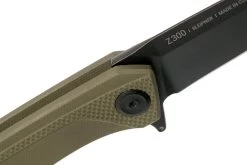 ANV Z300 Sleipner, DLC, Linerlock, G10, Olive, AVNZ300-019 Navaja -Tienda Barata Cuchillos ANVZ300 019 06 anv knives
