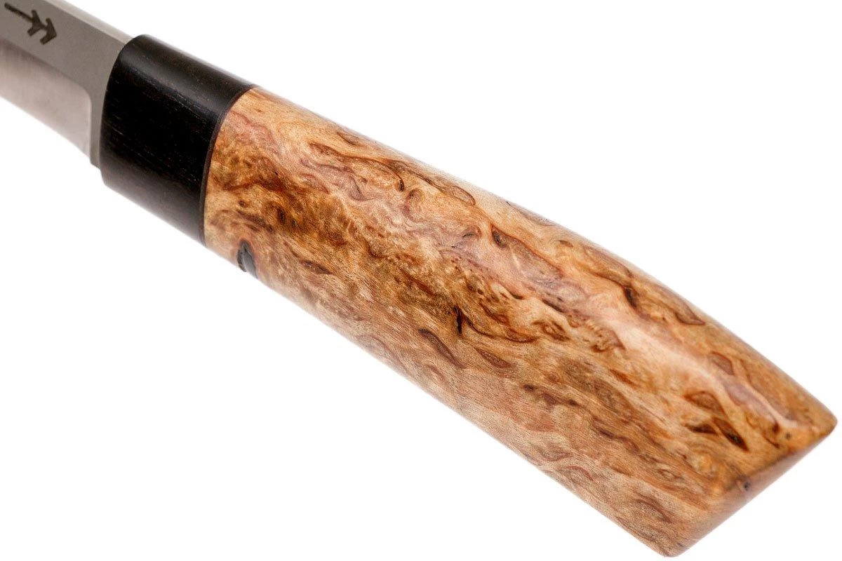 Autine Puukko, Curly Birch, Elmax, Funda RH Marrón 7 Autine Puukko, Curly Birch, Elmax, Funda RH Marrón - Imagen 5