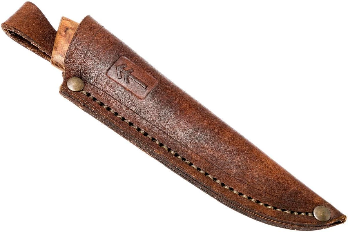 Autine Puukko, Curly Birch, Elmax, Funda RH Marrón 9 Autine Puukko, Curly Birch, Elmax, Funda RH Marrón - Imagen 7