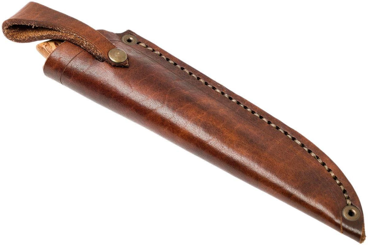 Autine Puukko, Curly Birch, Elmax, Funda RH Marrón 10 Autine Puukko, Curly Birch, Elmax, Funda RH Marrón - Imagen 8