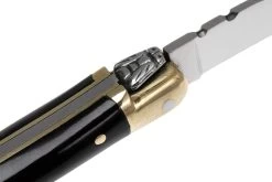 Laguiole En Aubrac Mini Navaja, De Cuerno De Búfalo L0207BUL -Tienda Barata Cuchillos AUL0207BUL 05 laguiole en aubrac ktaul0207bul 05