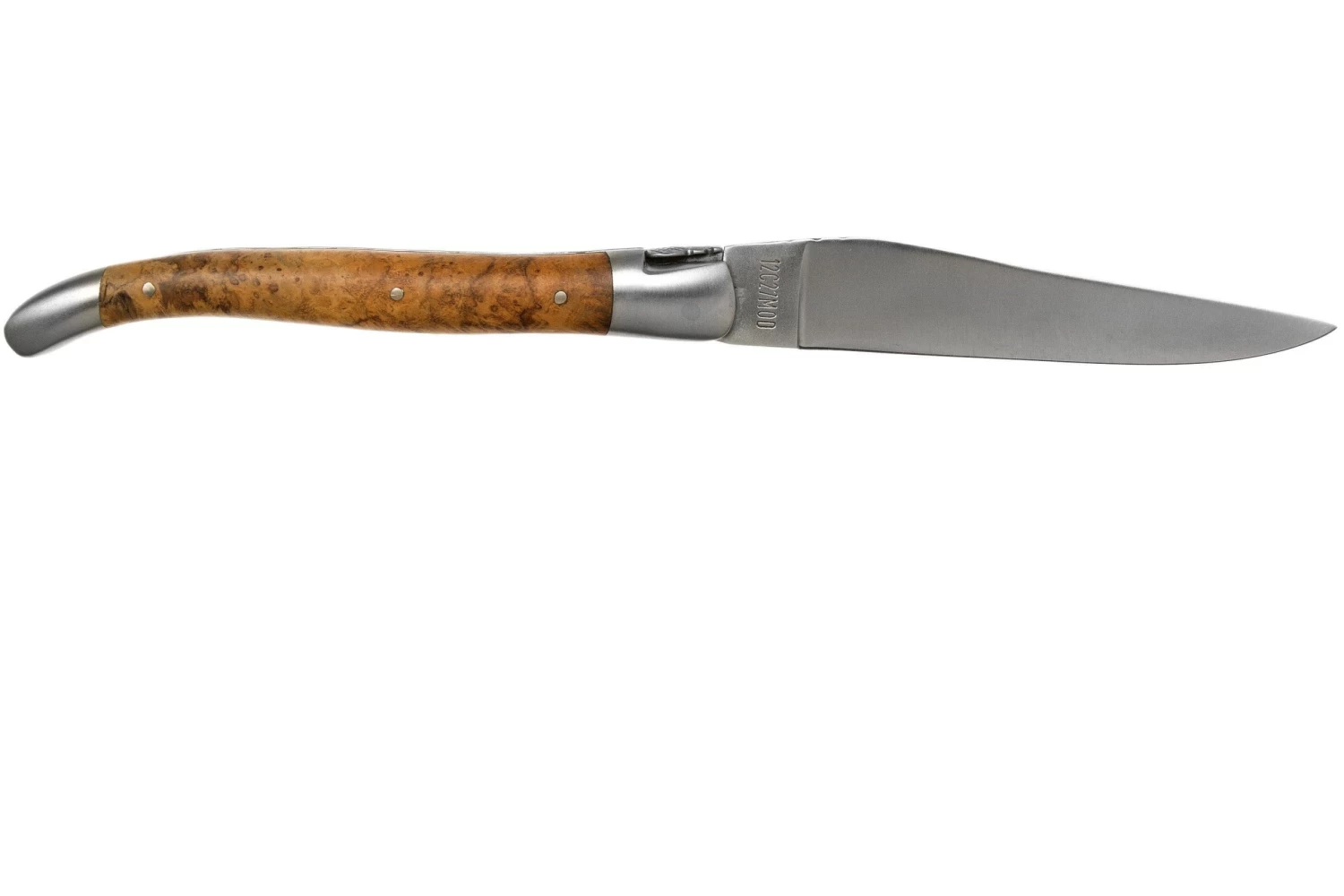 Laguiole En Aubrac 12cm De Madera De Teca Limado A Mano L0212LKH/FSB1 Navaja Laguiole 4 Laguiole En Aubrac 12cm De Madera De Teca Limado A Mano L0212LKH/FSB1 Navaja Laguiole - Imagen 2