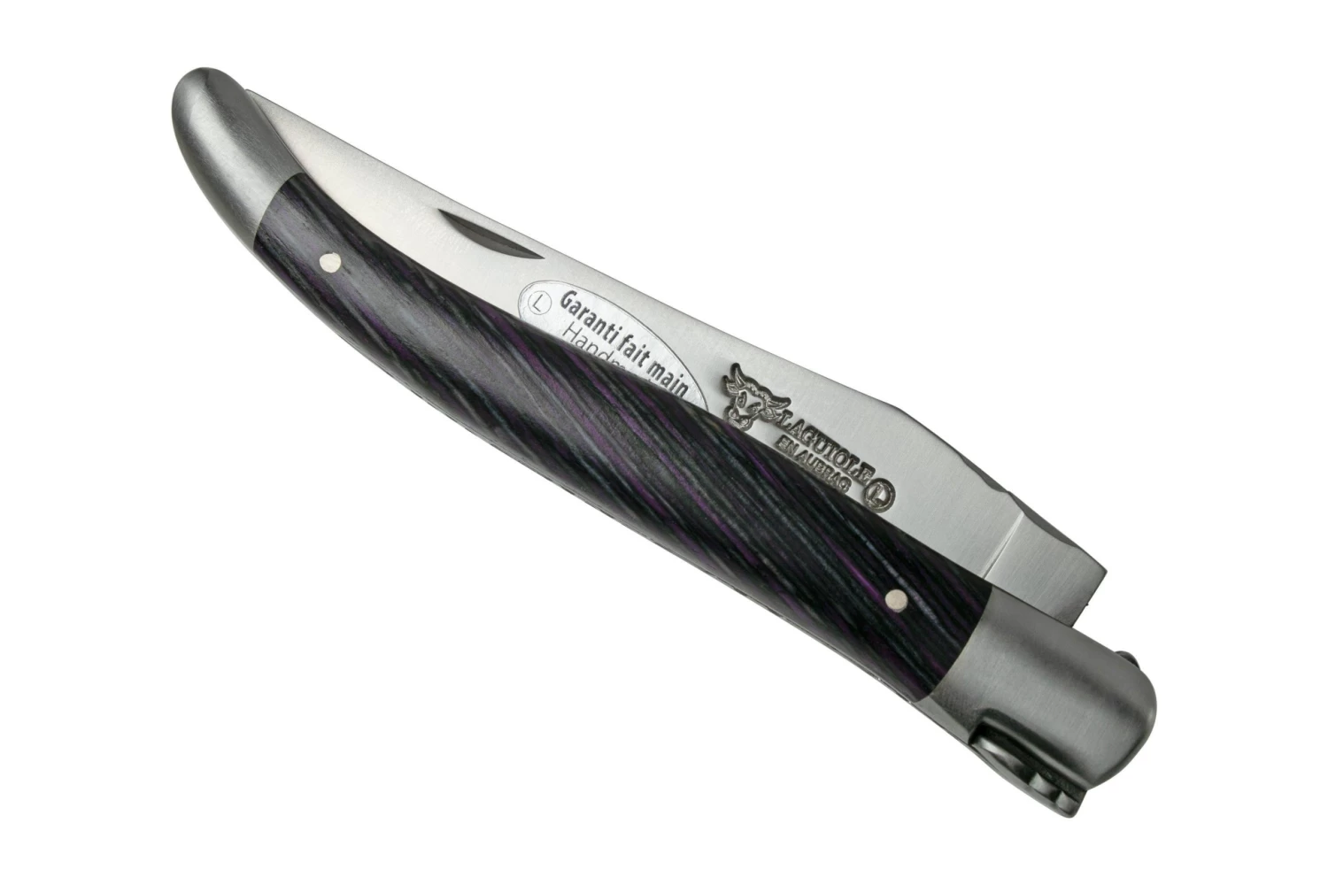 Laguiole En Aubrac Samba Prune L0212SAPIF Madera De Samba, Mate, 12 Cm 6 Laguiole En Aubrac Samba Prune L0212SAPIF Madera De Samba, Mate, 12 Cm - Imagen 4