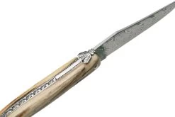 Laguiole En Aubrac Le Perlé 12 Cm L0512WA6J3DB Balbach Damast Full Handle Madera De Haya -Tienda Barata Cuchillos AUL0512WA6J3DB 06 laguioleaubrac