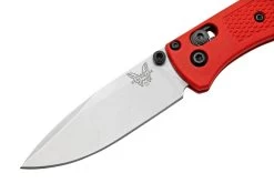 Benchmade Mini Bugout 533-04, Mesa Red Grivory, Navaja -Tienda Barata Cuchillos BE533 04 03 benchmade