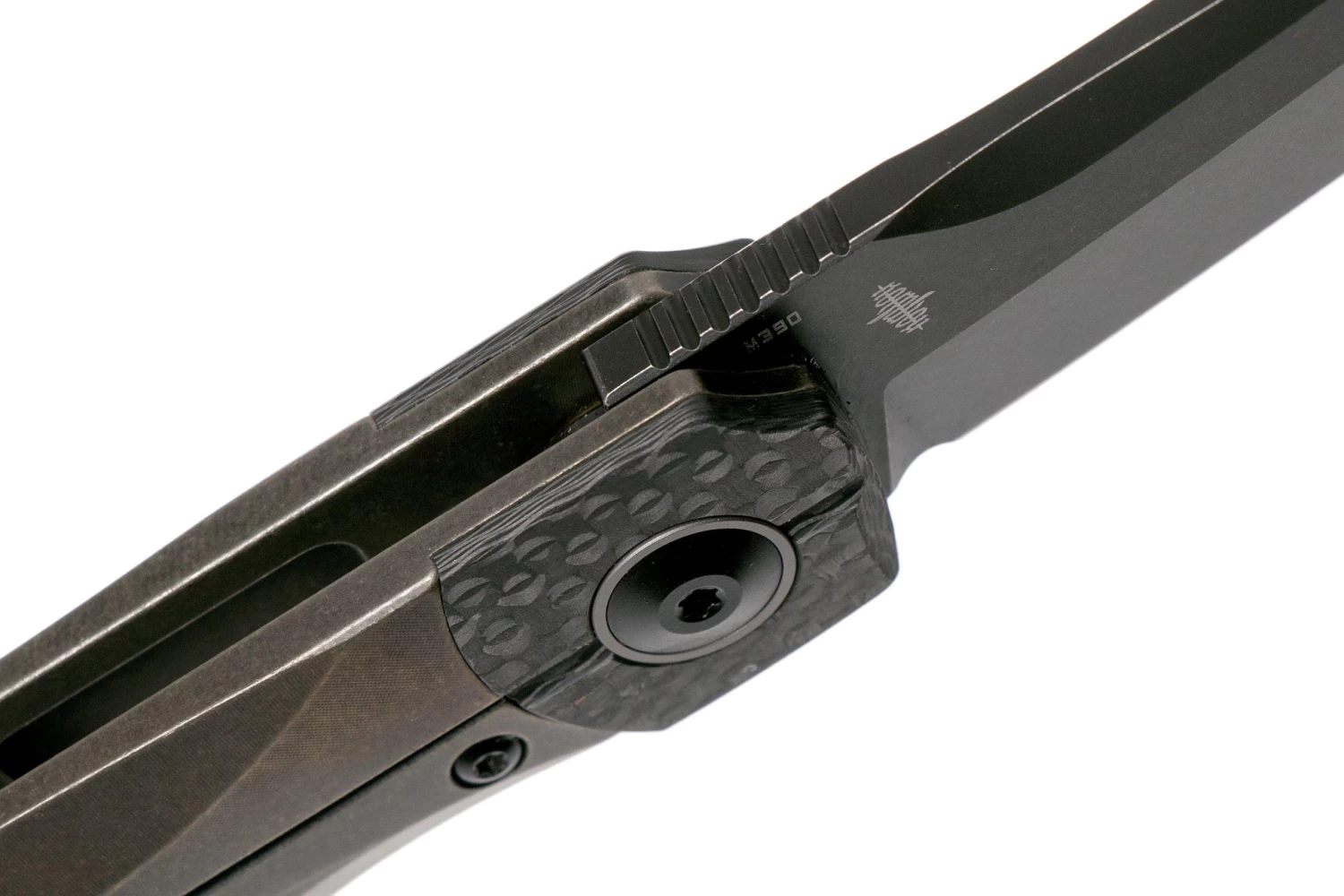 Bestech Thyra BT2106C Bronze Stonewashed Titanium, Carbon Fibre Bolster, Blackwashed Navaja, Diseño Kombou 7 Bestech Thyra BT2106C Bronze Stonewashed Titanium, Carbon Fibre Bolster, Blackwashed Navaja, Diseño Kombou - Imagen 5