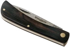 Böker Magnum Ebony Rangebuster Damascus 01RY140DAM Cuchillo De Caballero -Tienda Barata Cuchillos BO01RY140DAM 04 boker