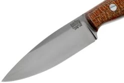 Bark River Mini Aurora CPM 154, Terracotta Burlap Micarta -Tienda Barata Cuchillos BRK06 055TBM WL 03 bark river knives
