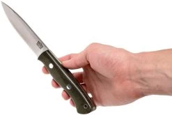 Bark River Aurora CPM Cru-Wear, Green Canvas Micarta, Cuchillo Bushcraft -Tienda Barata Cuchillos BRK06 163GNC 06 bark river brk06 163gnc 06