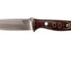 Bark River Gunny CPM 3V, Burgundy Snakeskin Micarta, Funda Marrón -Tienda Barata Cuchillos BRK07 025SBCM 01 bark river brk07 025sbcm 01