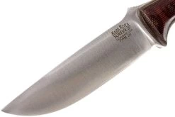 Bark River Gunny CPM 3V, Burgundy Snakeskin Micarta, Funda Marrón -Tienda Barata Cuchillos BRK07 025SBCM 03 bark river brk07 025sbcm 03