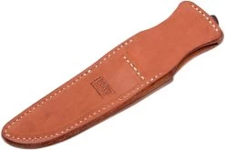 Bark River Gunny CPM 3V, Burgundy Snakeskin Micarta, Funda Marrón -Tienda Barata Cuchillos BRK07 025SBCM 08 bark river brk07 025sbcm 08