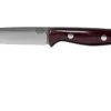 Bark River Bravo EDC CPM 3V Rampless, Burgundy Canvas Micarta Cuchillo Bushcraft -Tienda Barata Cuchillos BRK07 027RCMR 01 bark river knives
