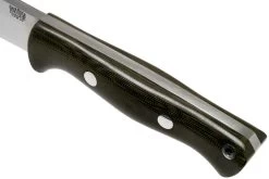 Bark River Bravo 1.5 Rampless CPM 3V Field Knife, Green Canvas Micarta -Tienda Barata Cuchillos BRK07 122GCMR 05 bark river knives