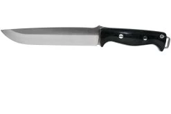 Bark River Bravo 2 CPM 3V, Black Canvas Micarta Cuchillo De Exterior