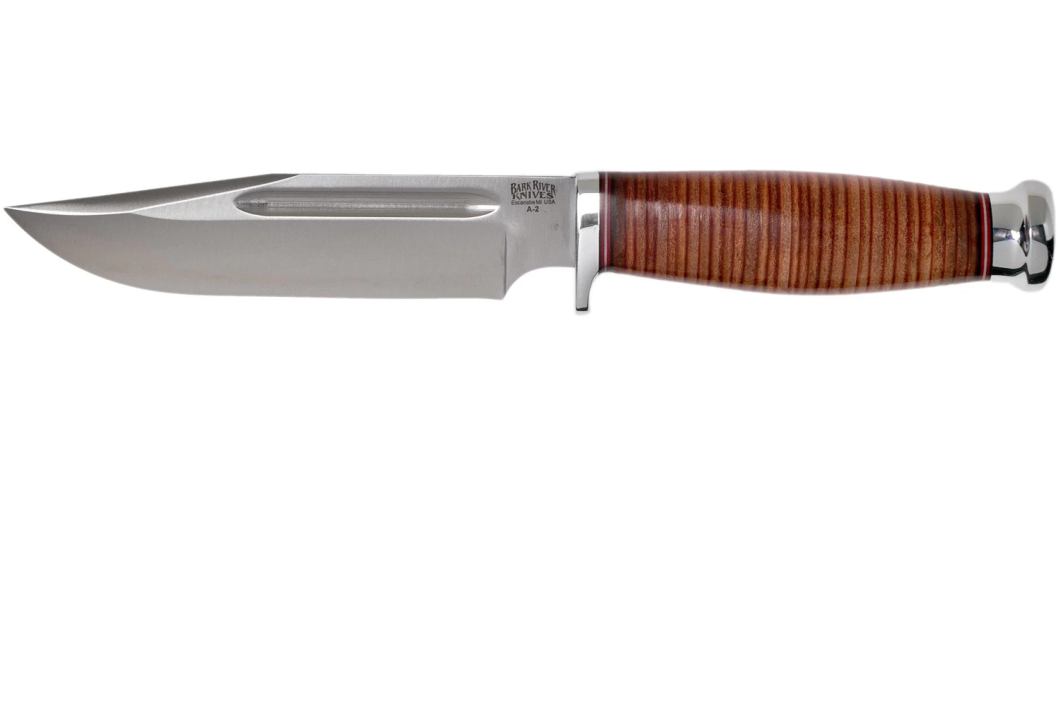 Bark River Teddy A2 Stacked Leather, Single Quillion Cuchillo De Exterior 3 Bark River Teddy A2 Stacked Leather, Single Quillion Cuchillo De Exterior