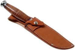 Bark River Teddy A2 Stacked Leather, Single Quillion Cuchillo De Exterior 14 Bark River Teddy A2 Stacked Leather, Single Quillion Cuchillo De Exterior -Tienda Barata Cuchillos BRK08 114SLSQ 06 bark river knives