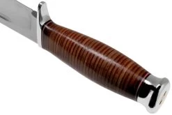 Bark River Teddy 2 A2 Stacked Leather Single Quillion Cuchillo De Exterior -Tienda Barata Cuchillos BRK08 214SLDQ 04 bark river knives