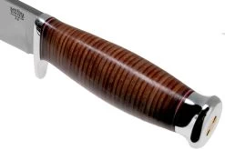 Bark River Teddy 2 A2 Stacked Leather Single Quillion Cuchillo De Exterior -Tienda Barata Cuchillos BRK08 214SLDQ 05 bark river knives