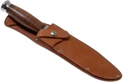 Bark River Teddy 2 A2 Stacked Leather Single Quillion Cuchillo De Exterior -Tienda Barata Cuchillos BRK08 214SLDQ 06 bark river knives