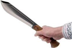 Bark River JX5 Vengeful 1 CPM 3V Dark Curly Maple Machete -Tienda Barata Cuchillos BRK10 123DCM 06 bark river brk10 123dcm 06