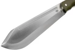 Bark River JX5 Vengeful 1 CPM 3V Green Canvas Micarta Machete -Tienda Barata Cuchillos BRK10 123GCM 03 bark river knives