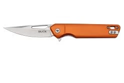 Buck Infusion Drop Point 0239ORS Orange Aluminium Navaja
