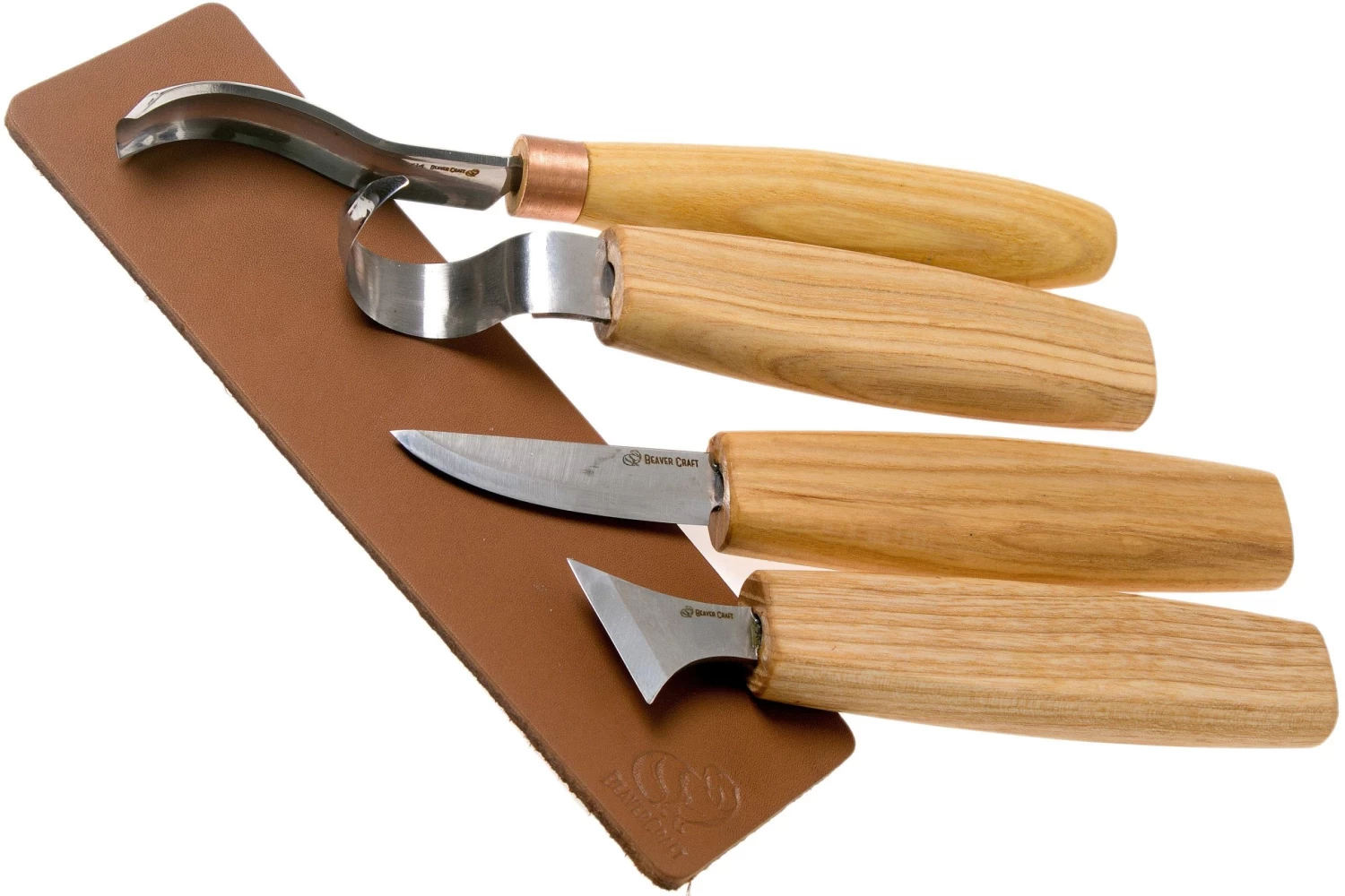 BeaverCraft Spoon Carving Set De 4 S19 Libro, Juego De Tallado De Madera Con Libro De Almacenamiento De Madera 5 BeaverCraft Spoon Carving Set De 4 S19 Libro, Juego De Tallado De Madera Con Libro De Almacenamiento De Madera - Imagen 3