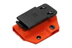 Clip And Carry Kydex Sheath Leatherman Wingman, Sidekick, Rebar, Rev, Carbon Fiber Orange LWING-CF-ORNG Funda De Cinturón -Tienda Barata Cuchillos CALWING CF ORNG 03 clipandcarry