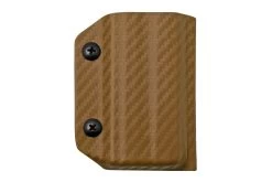 Clip And Carry Kydex Sheath SOG Powerlock, Carbon Fiber Brown SPWRLK-CF-BRN Funda De Cinturón