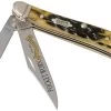 Case Peanut Pocket Worn Olive Green Bone, Peach Seed, 38196, 6220 SS Navaja -Tienda Barata Cuchillos CE38196 01 case knives