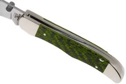 Case Kickstart Mid Folding Hunter Green & Black Carbon Fibre-G10 Weave Smooth, 50711, 101265AC SS Navaja -Tienda Barata Cuchillos CE50711 07 case