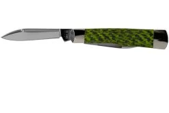 Case Gunstock Green & Black Carbon Fibre-G10 Weave Smooth, 50715, 102130 SS Navaja -Tienda Barata Cuchillos CE50715 03 case