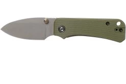 Civivi Baby Banter C19068S-5 Green G10, Stonewashed Navaja, Ben Petersen Design