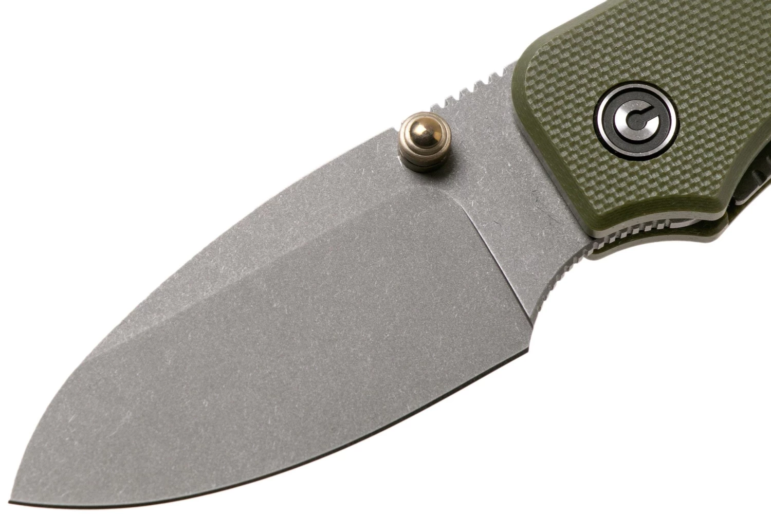 Civivi Baby Banter C19068S-5 Green G10, Stonewashed Navaja, Ben Petersen Design 5 Civivi Baby Banter C19068S-5 Green G10, Stonewashed Navaja, Ben Petersen Design - Imagen 3