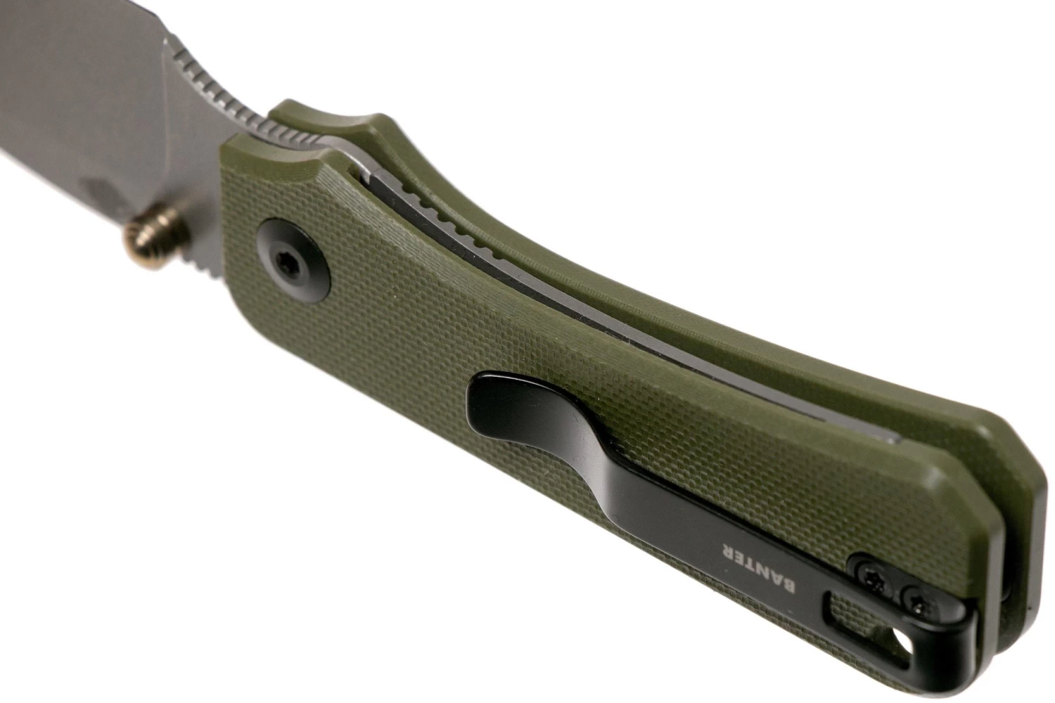 Civivi Baby Banter C19068S-5 Green G10, Stonewashed Navaja, Ben Petersen Design 7 Civivi Baby Banter C19068S-5 Green G10, Stonewashed Navaja, Ben Petersen Design - Imagen 5