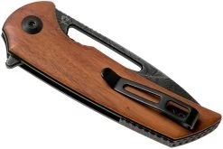 Civivi Odium C2010DS-1 Damascus, Cuibourtia Wood Navaja, Ferrum Forge Design -Tienda Barata Cuchillos CIC2010DS 1 04 civivi