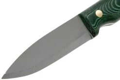 Casström No. 10 Swedish Forest Knife Green Micarta, 14C28N Scandi Grind 13127 Con Yesquero -Tienda Barata Cuchillos CM13127 03 casstrom