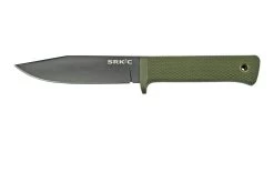 Cold Steel SRK Compact 49LCKDODBK, OD Green Cuchillo De Supervivencia