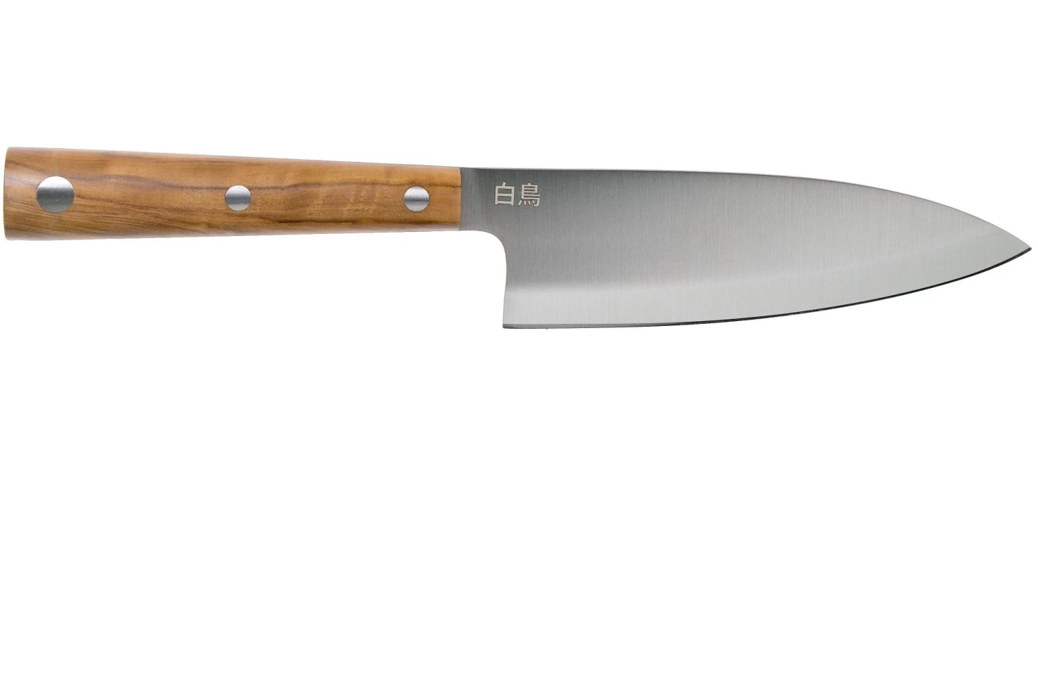 Due Cigni Hakucho Deba 16.5 Cm, Madera De Olivo 3 Due Cigni Hakucho Deba 16.5 Cm, Madera De Olivo - Imagen 2