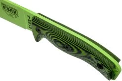 ESEE Model 6 Venom Green Blade 3D Neon Green-Black G10 Cuchillo De Supervivencia 6PVG-007 Funda Negra + Clip Plate -Tienda Barata Cuchillos EE 6PVG 007 05 esee knives