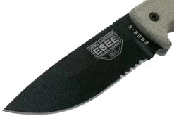 ESEE Model 5 Serrated Black Blade 5S Cuchillo De Supervivencia Con Funda Kydex + Clip De Cinturón -Tienda Barata Cuchillos EE ESEE 5S 03 esee knives v202010