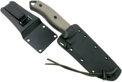 ESEE Model 5 Serrated Black Blade 5S Cuchillo De Supervivencia Con Funda Kydex + Clip De Cinturón -Tienda Barata Cuchillos EE ESEE 5S 06 esee knives v202010