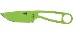 ESEE Izula Venom Green IZULA-VGKIT, Kit De Supervivencia Con Funda Y Yesquero