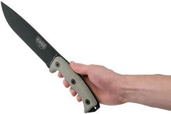 ESEE Junglas 2 Black, JUNGLAS-II Cuchillo De Supervivencia, Funda Kydex, Compatible Con MOLLE -Tienda Barata Cuchillos EE JUNGLAS 2 06 esee knives v201901